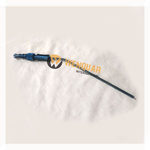 Instrument de Tube d'aspiration chirurgical manuel Frazier de haute qualité pour les soins ORL et dentaires en acier inoxydable couleur titane bleu - Product Image 6