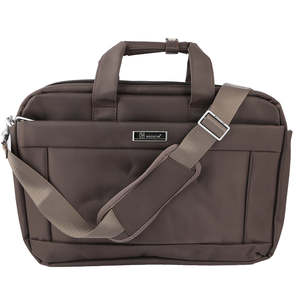 Bolso para portátil Chase Value (8301) - Cuero artificial color café, 15x12 pulgadas - Product Image 1