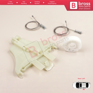 BWR5564 ensemble de réparation de lève-vitre porte arrière gauche pour Monde.o MK2 MK3 4/5 porte 1996-2007 1S71F27001B Bross Auto Parts - Product Image 4