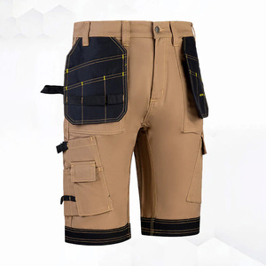 Pantalones Cortos de Trabajo Cargo 100% Algodón para Hombre, Estilo Urbano, Pantalones Cortos Utilitarios Resistentes para Venta al por Mayor - Product Image 5