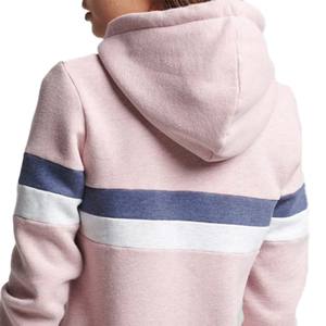 Sudadera con capucha de bloque de Color para mujer, servicio OEM y ODM de diseño propio, novedad de 2024, sudaderas con cremallera a la venta - Product Image 6