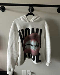 Sweat-shirt unisexe français écran polaire épais de haute qualité Cud Edge sweats à capuche à ourlet brut - Product Image 3