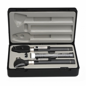 Nuevo Set de Otoscopio y Oftalmoscopio, Instrumentos Quirúrgicos de Diagnóstico Médico ORL, Fuente de Alimentación Manual, Plástico Reutilizable, Certificado ISO - Product Image 1