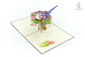 Cartes d'animaux artisanales faites à la main Pop-up de haute qualité cartes-cadeaux pour les occasions personnaliser la commande - Product Image 3