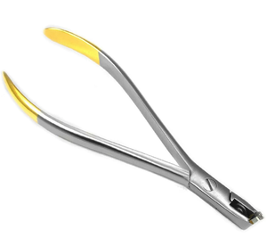 Alicates de ortodoncia Dental TC Slim Flush Cable de ligadura distal Herramienta de acero manual reutilizable diseñada para uso de ortodoncista - Product Image 4