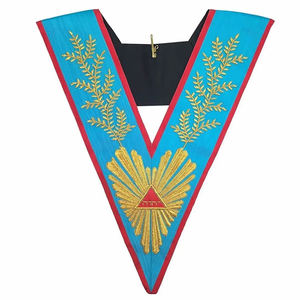 Écussons Chevron personnalisés, fil de bullion brodé, design OEM, meilleure qualité, prix de gros, insignes maçonniques Chevron - Product Image 2