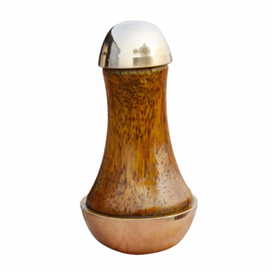 Masseur Guasha en bois naturel écologique fait à la main par un fabricant indien, Kansa Wand, soins de santé du visage et des pieds de qualité supérieure, artisanat Saniya - Product Image 6