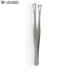 Fórceps de mandíbula DUVAL de alta calidad de 14 cm y 10mm, instrumentos médicos de cirugía General Manual para agarre de tejido pulmonar torácico MOL - Product Image 2