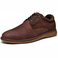 Nouveau 2025 vente en gros de chaussures en cuir d'hiver pour hommes antidérapantes élégantes de couleur unie