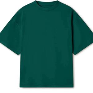 เสื้อยืดทรงบ็อกซี่ผ้าฝ้าย 100% สำหรับผู้ชาย ทรงหลวม เป็นมิตรกับสิ่งแวดล้อม เนื้อผ้าไมโครไฟเบอร์หนานุ่ม สไตล์วินเทจ ทรงโอเวอร์ไซส์ ผ้าถักนุ่ม - Product Image 1