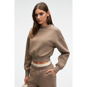 GRIMELANGE KARALIS เสื้อสเวตเชิ้ตคอกลมผ้าฝ้ายสำหรับผู้หญิง - Product Image 2