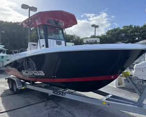 Bateau de pêche sportif d'occasion 2025 Advancedd 243 Fishermann Serie_s Mode_l CenterConsole Spor_t FishingBoat Durabl_e MarineVessel 24FT avec remorque - Product Image 2