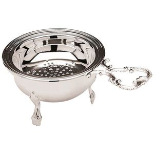 Passoire décorative et fonctionnelle d'acier inoxydable pour la présentation élégante de repas aux dîners et aux buffets de parties - Product Image 4