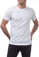 Kaos Pria Kasual Rajut Polos 100% Katun Bernapas Anti-Pilling Lengan Pendek dengan Pola 150g