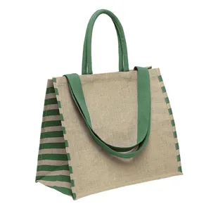 Borsa Shopper in Juta Frattina Personalizzabile, Borse Promozionali Personalizzabili - Product Image 1