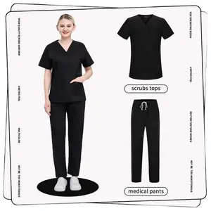 Nuovo Design uniformi cliniche donna abiti medici farmacia Pet ospedale medico infermiere abbigliamento da lavoro odontoiatria scrub Costume Unisex