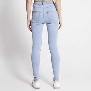 Pantalones pitillo de mezclilla transpirables de calidad superior, pantalones vaqueros de algodón Spandex para mujer, nueva llegada de moda al por mayor - Product Image 3