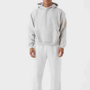 Sudadera con capucha de talla grande para hombre Sudadera con capucha de algodón de peso pesado Venta al por mayor Sudaderas con capucha para hombre Precio de venta - Product Image 4