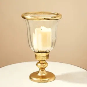 Verre clair avec support en métal-Moyen - Product Image 3