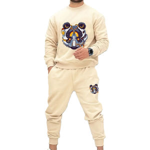 OEM personnalisable 100% coton polyester survêtement pour hommes meilleur style DTG imprimé décontracté hiver polaire armure bon prix - Product Image 1