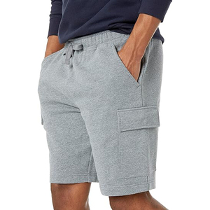 Pantalones Cortos de Lana para Hombre, 100% Algodón, Cintura Elástica Media, Transpirables, Ecológicos, Casuales, Cómodos, Ligeros y Duraderos - Product Image 1