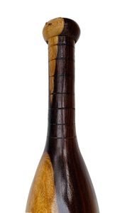 Clubs indios de madera hechos a mano Meel, Clubbell, Karla Kattai, Mugdar, entrenamiento de fuerza de madera pulida - Product Image 3