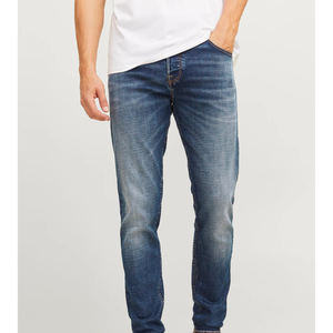 Pantalones Vaqueros Casuales de Mezclilla para Hombre, Estilo Recto, Desgastados, Elásticos, de Pierna Ancha, Talla Grande, Vintage, Holgados, OEM - Product Image 5