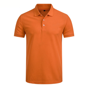Polo taille plus pour hommes 100% coton personnalisé brodé et imprimé de logo décontracté style solide court tricoté en bambou respirant - Product Image 6