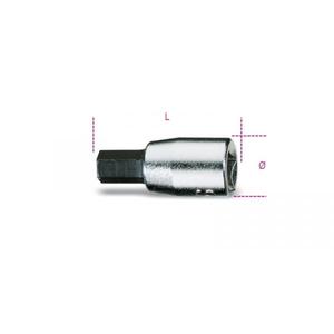 BETA 1/4 ''tournevis à douille chromés multi-pack pour vis hexagonales avec inserts brunis - Product Image 2