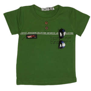 Camiseta para Bebé Recién Nacido - Verde - Product Image 1