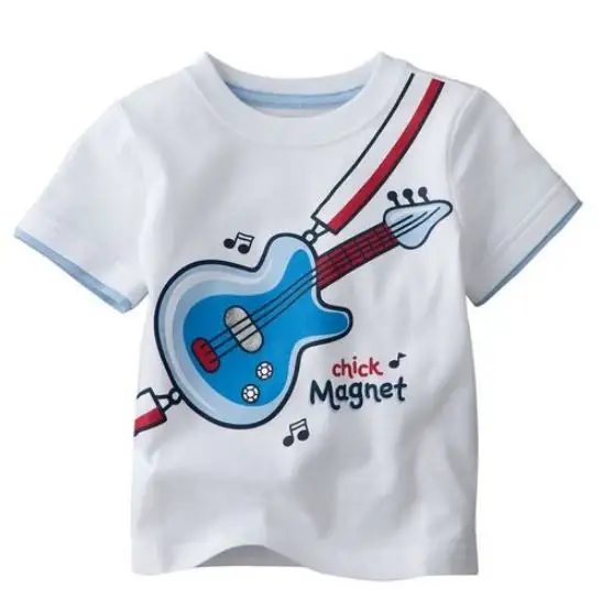 Wholesale T Shirts For Kids Children's Clothing Printing Short Sleeve Cotton Custom Printed Boys T Shirts From Bangladesh