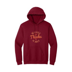 Chaqueta acolchada con capucha para mujer de invierno, bolsillo de canguro, tema de Buda, estampado en el pecho, mezcla frontal de poliéster/algodón 260-300 + Heavy GSM - Product Image 5