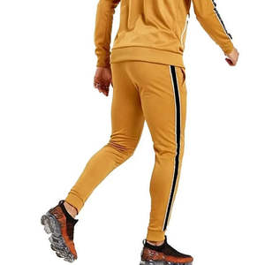Custom High Quality <b>Running</b> Training Street Wear Tracksuits Side Strip Panel Logo Design Printing Embroidery Tracksuit for <b>men</b> - Product Image 5