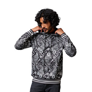 Sudadera con capucha de sublimación para hombre de alta calidad, ropa de calle hecha a medida, estilo sólido, nueva moda, 100% poliéster, transpirable, secado rápido, Invierno - Product Image 3