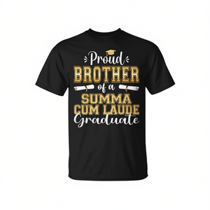 T-shirt Fier frère d'un diplômé Summa Cum Laude, classe de 2023 - Product Image 2