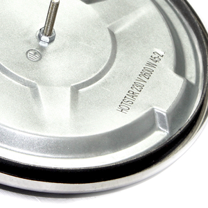Plaque chauffante en fonte OEM HOT STAR P145-08 Q22 mm 220V 1500W, nouvelle, haute productivité, garantie 2 ans, 4kg, noire, chauffage rapide, pour hôtels - Product Image 2