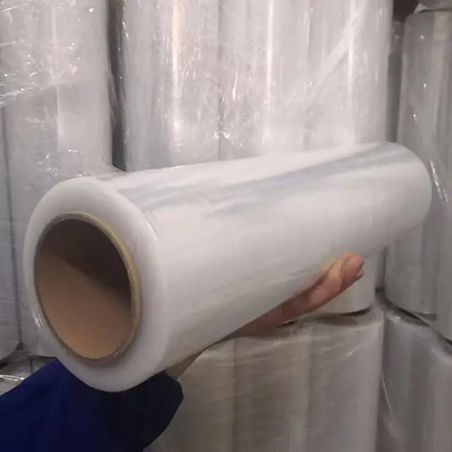 PVC-Schrumpf folie 45 Mikron Verpackungs folie Stretch folie