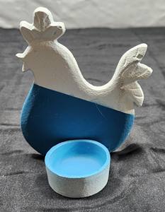 Bougeoirs en aluminium faits à la main de noël multicolore fleur formes d'animaux verre pour la décoration de la maison bougeoirs en métal - Product Image 1