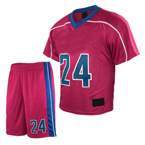 Ventes en gros de nouveaux uniformes d'équipe de lacrosse personnalisés de haute qualité 2025, impression numérique, réversibles, vêtements de sport sublimés - Product Image 4