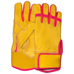 Gants de frappe de baseball en cuir de haute qualité, professionnels, de qualité supérieure, légers, durables, options personnalisables, droitier/gaucher - Product Image 6