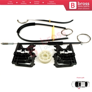 BWR5420ชุดซ่อมกระจกหน้าซ้ายสำหรับ MK3 S3 A3 8V 2012-2021 8V4837461ประตู4/5 - Product Image 3
