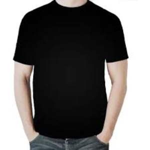 Camiseta de algodón con cuello redondo personalizada 2025, moda transpirable, moda de talla grande, estilo informal, estampado de logotipo personalizado para hombres - Product Image 1