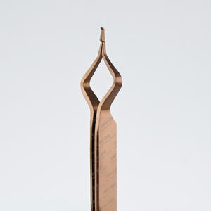 New Isolation Tweezers <b>eyelash</b> extension tweezers lash Damage-free isolation tweezers Pointed Volume False Isolation Lash tool - Product Image 3