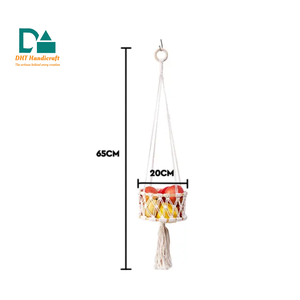 Panier de rangement mural en rotin à trois niveaux, écologique, tissé à la main, naturel, pour la maison et les restaurants, vente en gros UE - Product Image 6