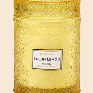 Bougie parfumée à l'aromathérapie, cire de soja, vanille, décoration d'intérieur - Product Image 1