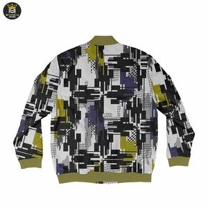 Top Trending OEM Diseño Venta caliente Chaquetas de alta calidad Logotipo personalizado patchwork Hombres Stand Collar chaqueta para hombres - Product Image 4