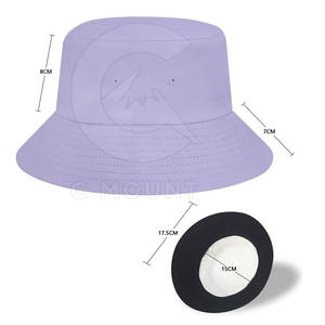 Chapeau Bob Personnalisé avec Logo, en Coton Respirant, Protection Solaire Extérieure, Vente en Gros, Fabricant OEM, Approvisionnement Direct Usine - Product Image 3
