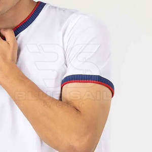 Camiseta de Manga Corta de Doble Capa para Hombre, de Algodón, Fácil de Lavar, para la Temporada de Verano 2025 - Product Image 6