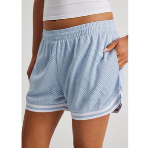 Pantalones Cortos Deportivos de Verano al por Mayor Just Bsci, Pantalones Cortos de Baloncesto Transpirables de Malla, Bordado Hip Hop, Tallas Grandes, Estampado 100% Poliéster - Product Image 3