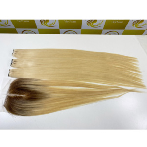ผมต่อแบบเวียดนามลูกไม้สีเข้ม100% ผู้บริจาคเดี่ยว - Product Image 2